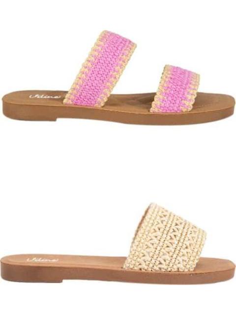 KIT SANDALIAS PLANAS MULTICOLOR VI LINE