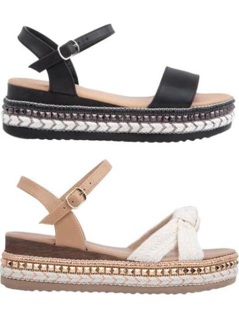 KIT SANDALIAS PLATAFORMA MULTICOLOR VI LINE