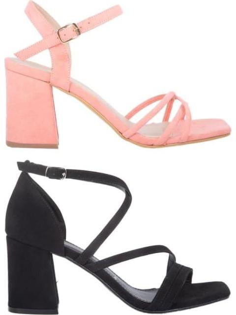 KIT SANDALIAS TIRAS MULTICOLOR YAELI