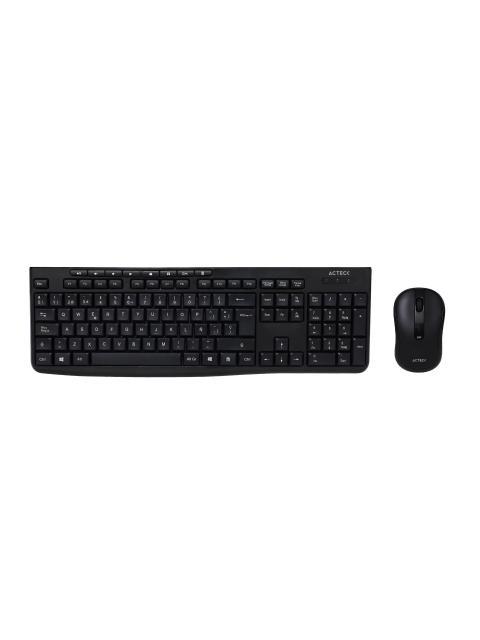 KIT TECLADO Y MOUSE ACTECK CREATOR PRIME MK455 ESSENTIAL SERIES TECLADO Y MOUSE INALAMBRICO