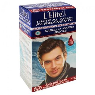 L ELITE CABELLO BARBA BIG # 527 CASTAÑO CLARO 10GR KENT COSMETICS