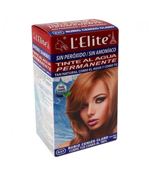L ELITE DAMA # 637 RUBIO CENIZO CLARO 10GR. KENT COSMETICS