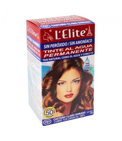 L ELITE DAMA # 707 CASTAÑO CLARO DORADO 10GR. KENT COSMETICS