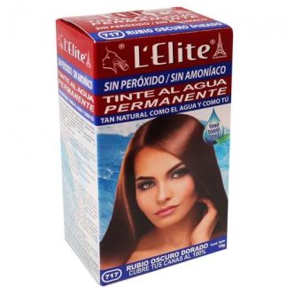 L ELITE DAMA # 717 RUBIO OSCURO DORADO 10GR. KENT COSMETICS