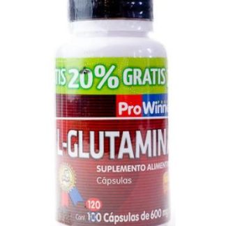 L GLUTAMINA 100 CAP Y 20 CAP GRATIS PROWINNER