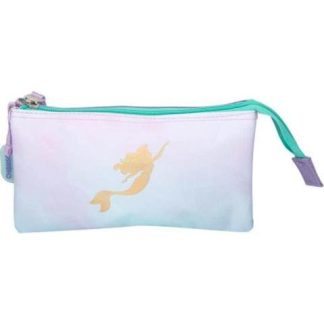 LAPICERA DOBLE COMPARTIMENTO MORADO PRINCESAS