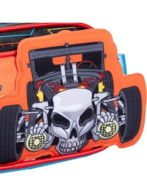 LAPICERA DOBLE COMPARTIMENTO MULTICOLOR HOT WHEELS - Image 6