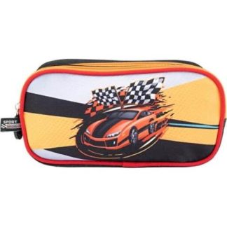 LAPICERA DOBLE COMPARTIMENTO NEGRO SPORT RACING