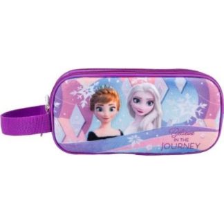 LAPICERA TRIPLE COMPARTIMENTO MORADO FROZEN