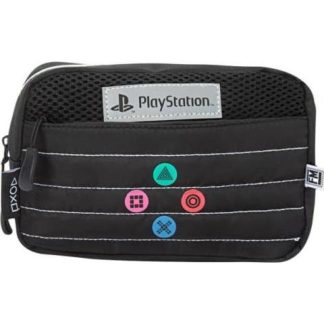 LAPICERA TRIPLE COMPARTIMENTO NEGRO PLAY STATION