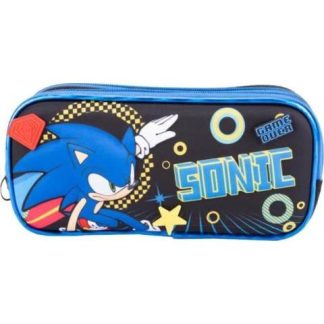 LAPICERA TRIPLE COMPARTIMENTO NEGRO SONIC