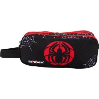 LAPICERA TRIPLE COMPARTIMENTO NEGRO SPIDER