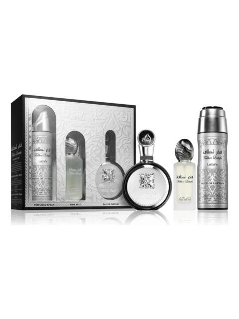 LATTAFA FAKHAR SET DE 3 PZ CON BODY MIST PARA HOMBRE