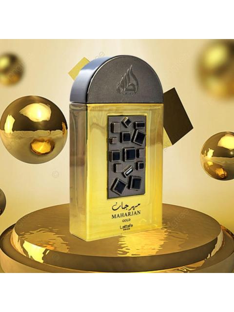 LATTAFA MAHARJAN GOLD 100ML EDP SPRAY - UNISEX - Image 5