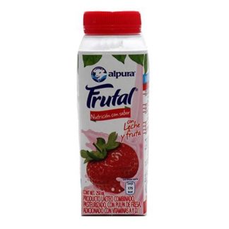 LECHE ALPURA FRUTAL FRESA 250 MILILITROS