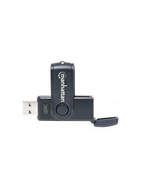 MANHATTAN LECTOR DE MEMORIA USB 3.0 5000 MBIT-S NEGRO - Image 5