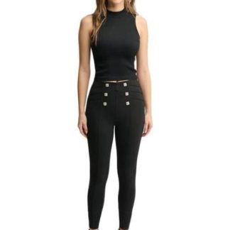 LEGGINGS CINTURA ALTA NEGRO HOLLY LAND