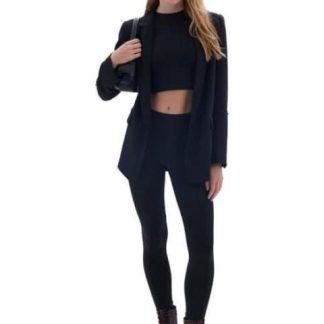 LEGGINGS CINTURA REGULAR NEGRO HOLLY LAND