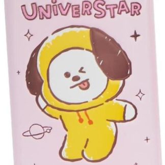 LIBRETA CON STICKERS CHIMMY ROSA BT21