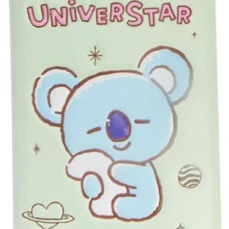 LIBRETA CON STICKERS KOYA VERDE BT21