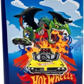 LIBRETA EFECTO 3D AZUL HOT WHEELS