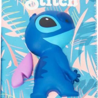 LIBRETA SQUISHY STITCH AZUL STITCH