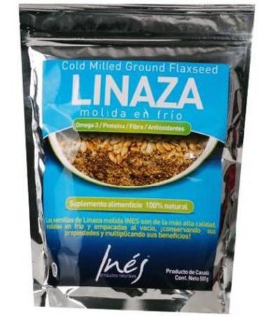 LINAZA MOLIDA EN FRIO 500 G INES