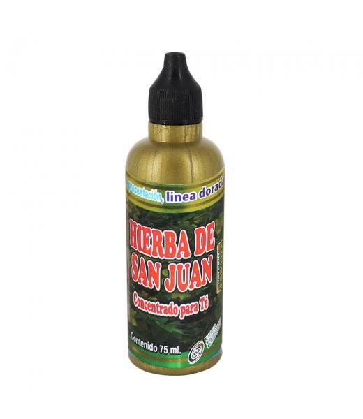 LINEA DORADA EXT. HIERBA DE SAN JUAN 75 ML. CONCENTRADO PARA TE MAYAMEX