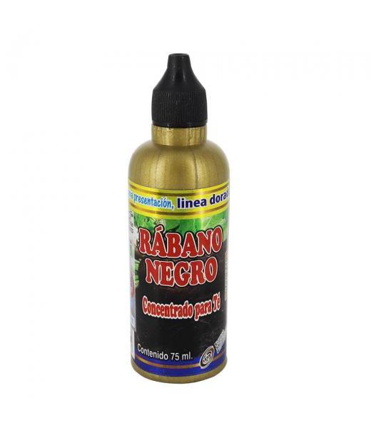 LINEA DORADA EXT. RABANO NEGRO 75ML. CONCENTRADO PARA TE MAYAMEX