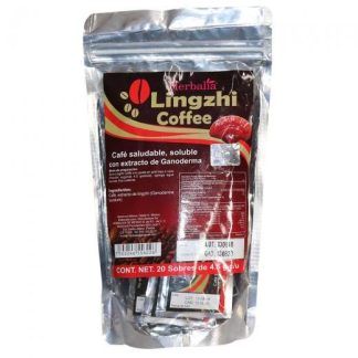 LINGZHI COFFEE BOLSA C 20 SOBRES 4.5 GR C U SOLUBLE C EXT. DE GAN HERBALIA