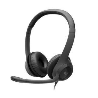 LOGITECH AUDIFONOS CON MICROFONO H390 ALAMBRICO USB NEGRO