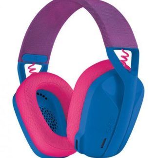 LOGITECH AUDIFONOS GAMER G435 PARA PC-PS4-PS5 INALAMBRICO USB-A AZUL-ROSA
