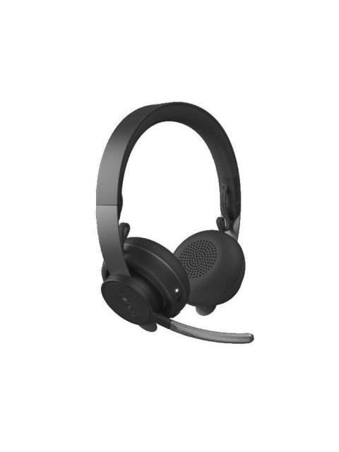 LOGITECH AUDIFONOS ZONE WIRED ALAMBRICO 1.9 METROS USB NEGRO