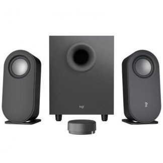 LOGITECH BOCINA CON SUBWOOFER Z407 BLUETOOTH ALAMBRICO-INALAMBRICO 40W RMS USB NEGRO