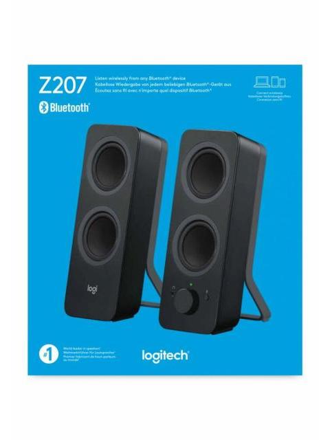 LOGITECH BOCINAS PARA COMPUTADORA Z207 BLUETOOTH INALAMBRICO 2.0 5W RMS NEGRO - Image 7