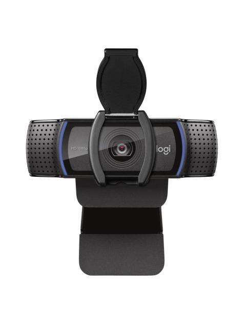 LOGITECH WEBCAM HD PRO C920S CON MICROFONO FULL HD 1920 X 1080 PIXELES USB 2.0 NEGRO