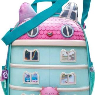 LONCHERA CON AISLAMIENTO TERMICO AZUL GABBYS DOLLHOUSE