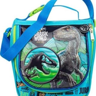 LONCHERA CON AISLAMIENTO TERMICO AZUL JURASSIC WORLD
