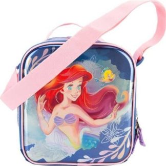 LONCHERA CON AISLAMIENTO TERMICO AZUL PRINCESAS