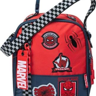 LONCHERA CON AISLAMIENTO TERMICO AZUL SPIDERMAN