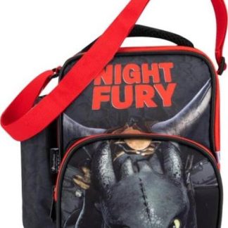 LONCHERA CON AISLAMIENTO TERMICO NEGRO ENTRENANDO A MI DRAGON