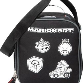 LONCHERA CON AISLAMIENTO TERMICO NEGRO MARIO BROS