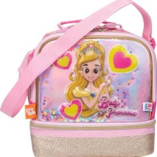 LONCHERA CON AISLAMIENTO TERMICO ROSA BELY Y BETO