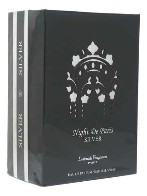 LORIENTALE FRAGANCES NIGHT DE PARIS SILVER UNISEX 100ML EDP - Image 3