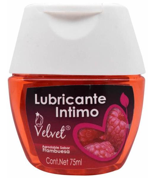 LUBRICANTE FRAMBUESA 75 ML VELVET