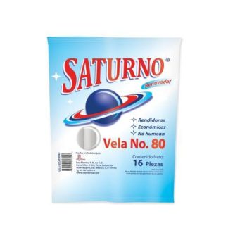 LUZ ETERNA VELADORAA SATURNO #80