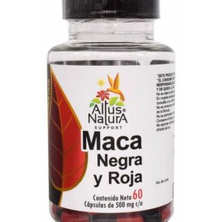 MACA NEGRA ROJA 60 CAP ALTUS NATURA