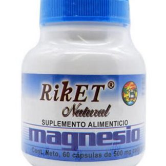 MAGNESIO 60 CAP RIKET NATURAL