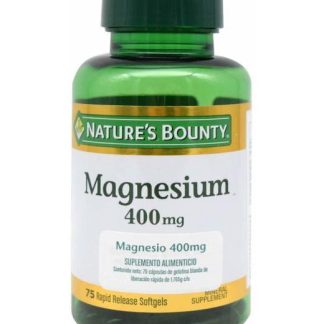 MAGNESIO 75 CAP NATURES BOUNTY
