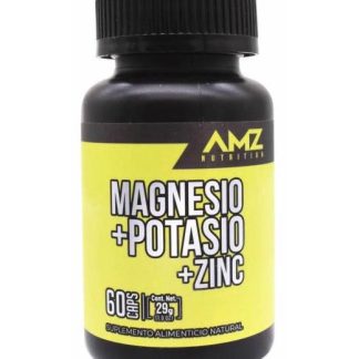 MAGNESIO POTASIO ZINC 60 CAP AMZ